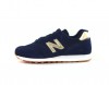 New Balance 373 femme suede bleu marine or