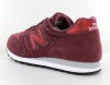 New Balance 373 femme suede bordeaux-blanc