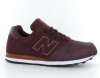 New Balance 373 Femme Cuir Bordeaux