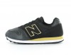 New Balance 373 Femme Cuir Noir/Or