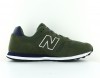 New Balance 373 suede vert kaki bleu marine