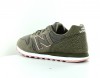 New Balance 373 femme suede Kaki-Rose