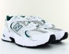 New Balance 530 blanc argent vert