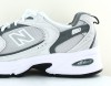 New Balance 530 gris clair argent blanc gris