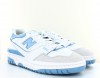 New Balance 550 blanc bleu ciel beige