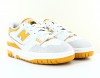 New Balance 550 femme blanc jaune beige