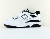 New Balance 550 blanc noir