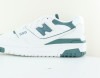 New Balance 550 blanc vert forest