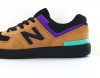 New Balance 574 all coasts camel noir violet vert