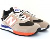 New Balance 574 cordura beige marron orange