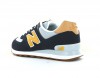 New Balance 574 bleu marine jaune marron