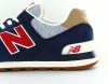 New Balance 574 classic bleu marine rouge beige