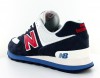 New Balance 574 classic Bleu marine rouge