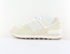 New Balance 574 femme beige blanc gomme