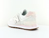 New Balance 574 femme beige rose gomme