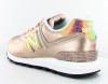 New Balance 574 Femme Glitter Punk metallic-gold