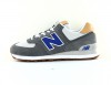 New Balance 574 gris bleu blanc marron