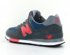 New Balance 574 gris orange bleu