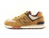 New Balance 574 marron marron foncé gomme