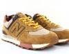 New Balance 574 marron marron foncé gomme