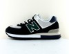 New Balance 574 noir vert forest gris bleu