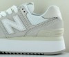 New Balance 574 stacked beige blanc