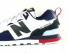 New Balance 574 tech blanc bleu marine rouge vert sapin