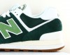 New Balance 574 vert blanc gomme