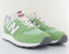 New Balance 574 vert blanc