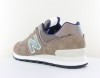 New Balance 574 marron vert d eau beige