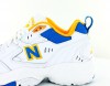 New Balance 608 femme blanc-bleu-jaune