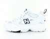 New Balance 608 femme blanc bleu marine