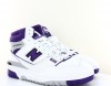 New Balance 650 blanc violet