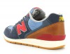 New Balance 996 Suede Navy/Red/Gum