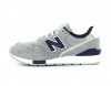 New Balance 996 suede gris bleu marine