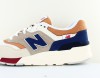 New Balance 997 H beige bleu rouge caramel