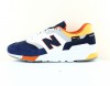 New Balance 997 H bleu blanc noir orange