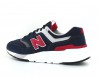 New Balance 997 H bleu marine rouge gris