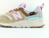 New Balance 997H femme beige rose turquoise