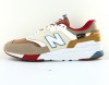 New Balance 997 H beige blanc rouge camel