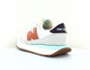 New Balance 237 blanc orange bleu ciel