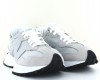 New Balance 327 gris argent blanc