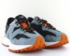 New Balance 327 noir gris orange gomme