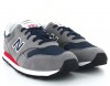 New Balance 393 homme gris bleu marine rouge