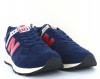 New Balance 574 suede bleu marine rouge beige gris