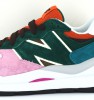 Newbalance 5740 vert rose noir orange bleu