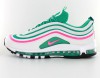 Nike Air Max 97 South Beach blanc-vert-rose