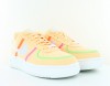 Nike Air Force 1 07 luxe women orange gris vert rose