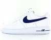 Nike air force 1 '07 3 blanc bleu marine