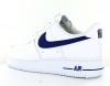 Nike air force 1 '07 3 blanc bleu marine